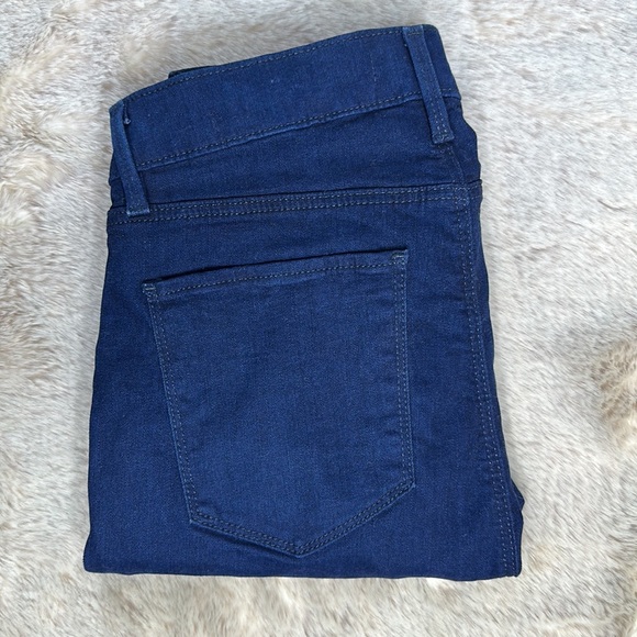 Loft | Denim Leggings Jeans in Indigo Wash - Picture 3 of 14